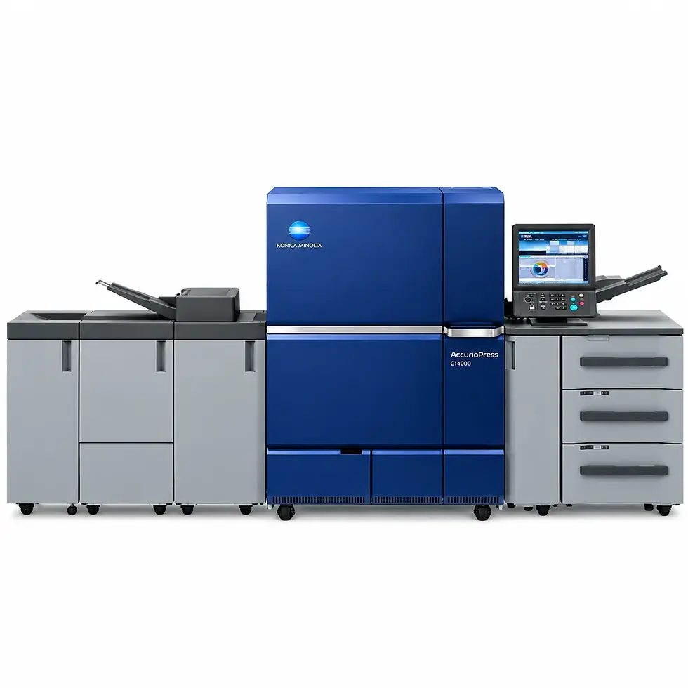 Konica Minolta AccurioPress C14000 high-speed digital colour production printer