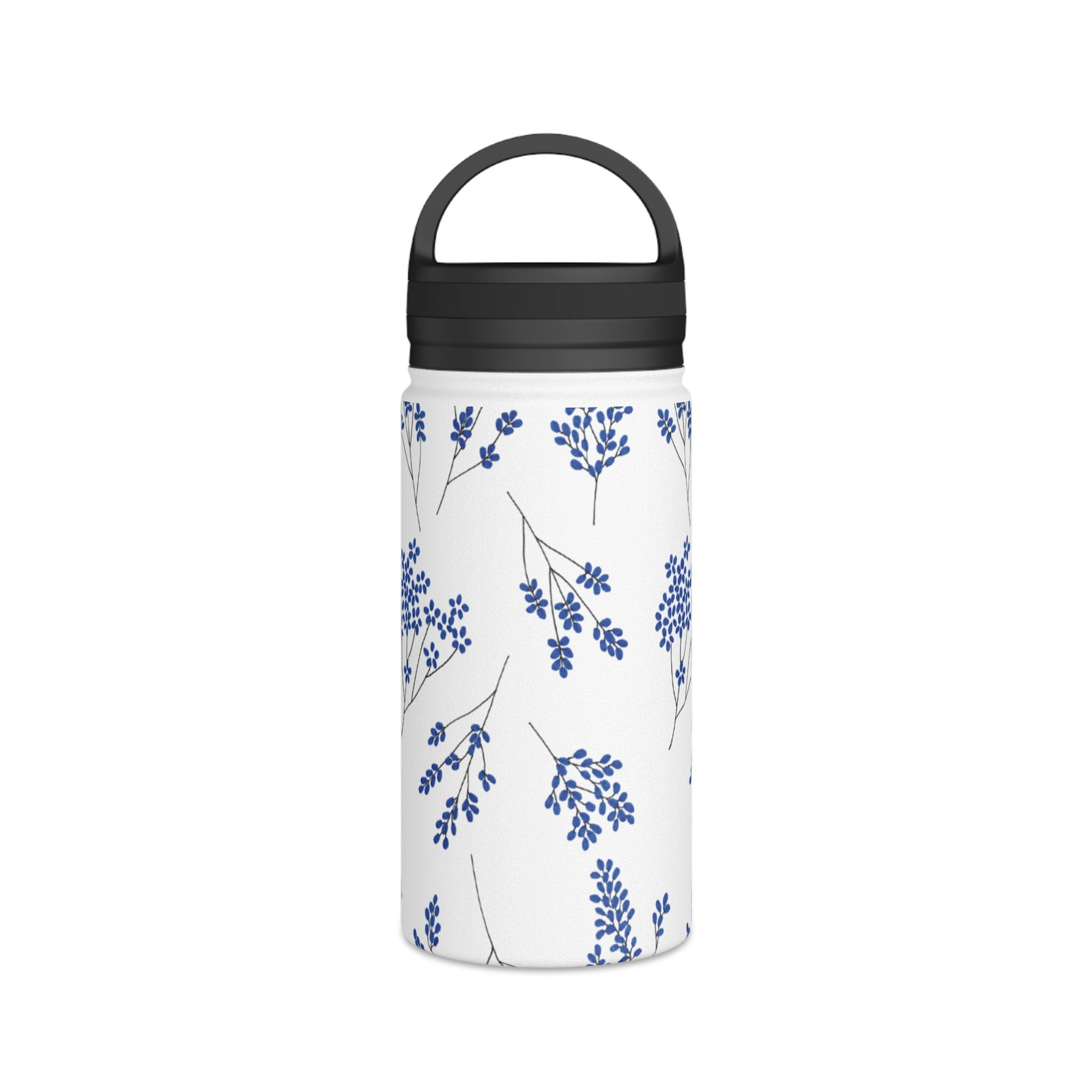Stainless Steel Water Bottle, Handle Lid