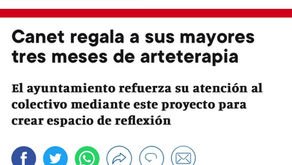 Canet regala a sus mayores tres meses de Arteterapia