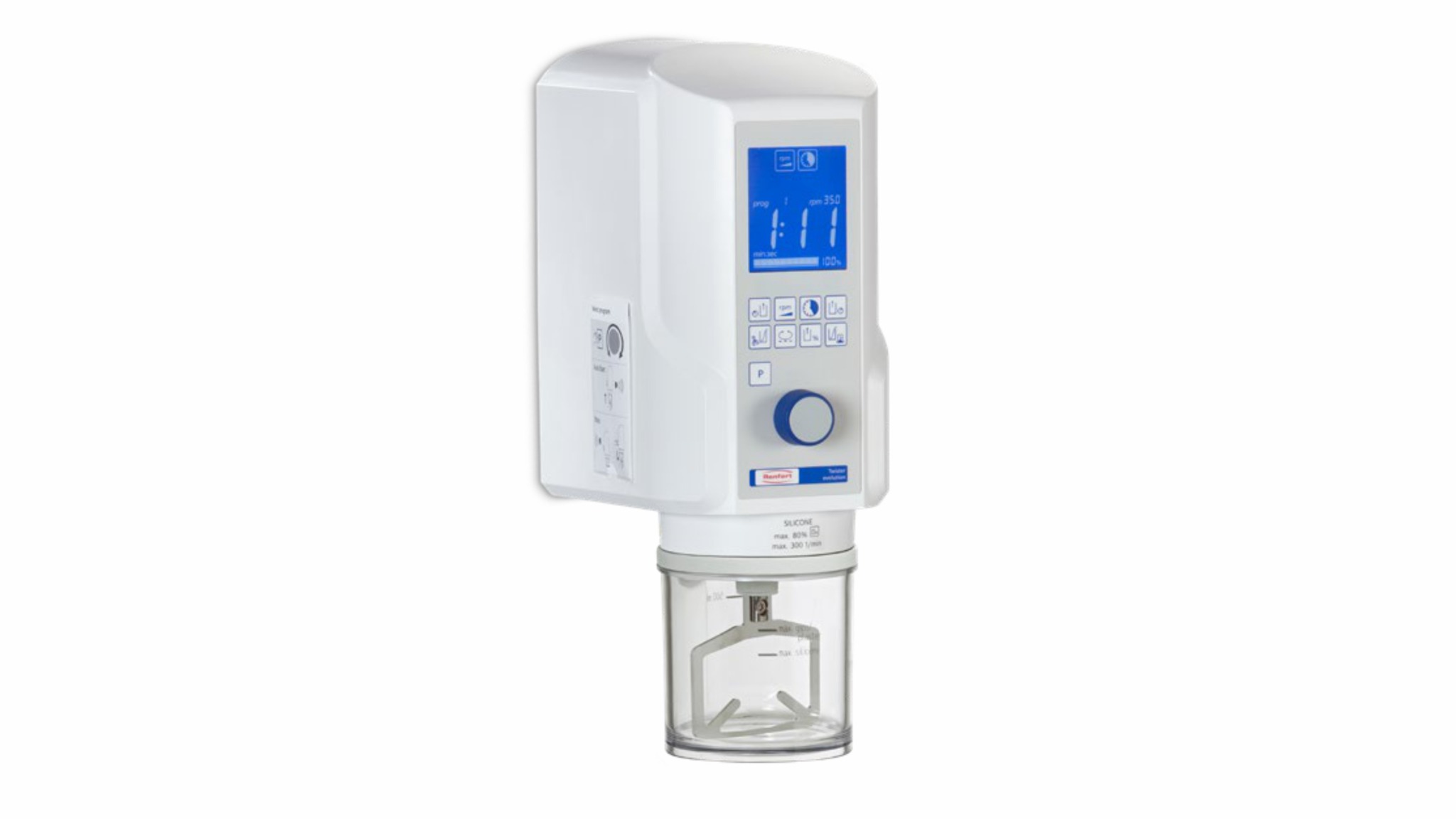 Renfert Twister evolution dental laboratory vacuum mixer