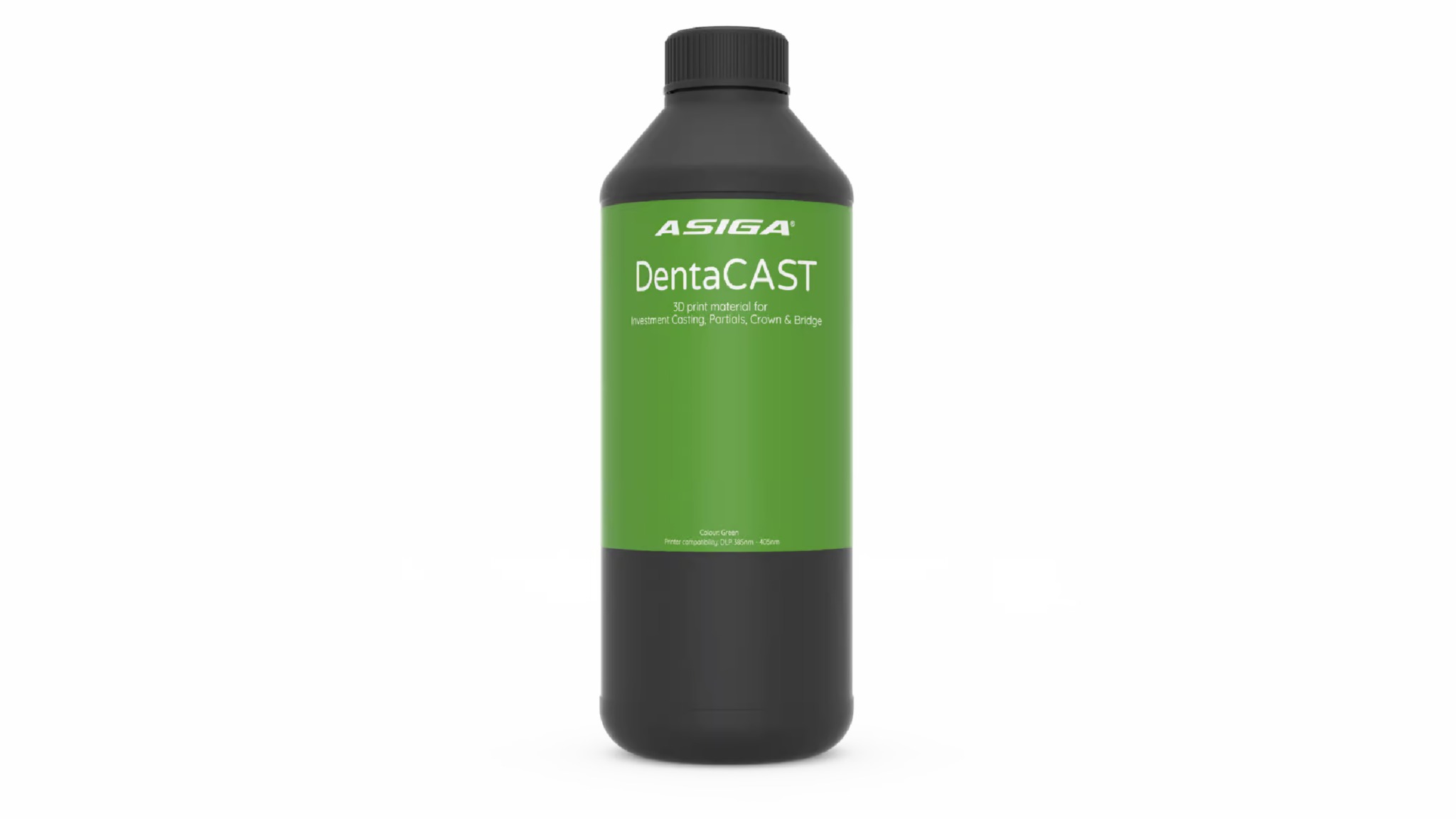 Asiga DentaCAST dental castable 3D printing resin for crowns, bridges and partial frameworks