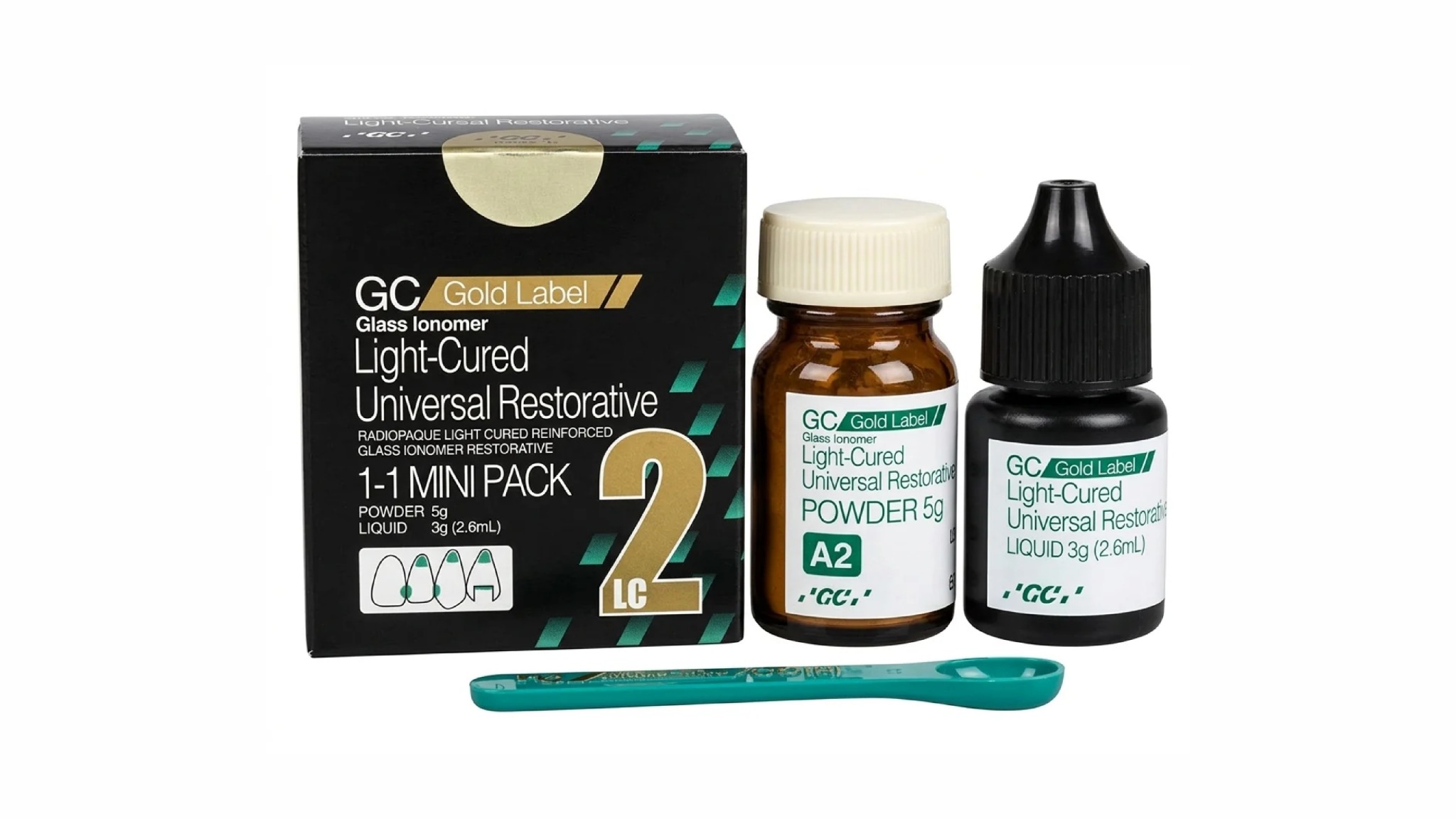 GC Gold Label 2 LC light-cured universal restorative glass ionomer