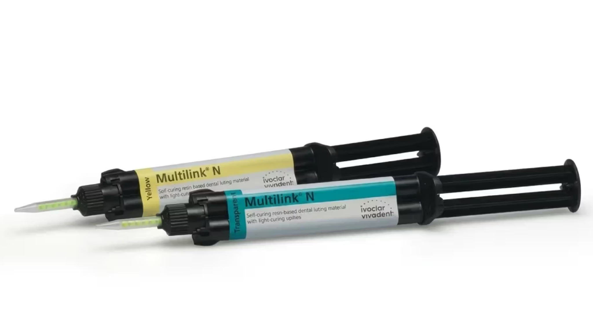 Ivoclar Multilink N self-curing resin cement syringes