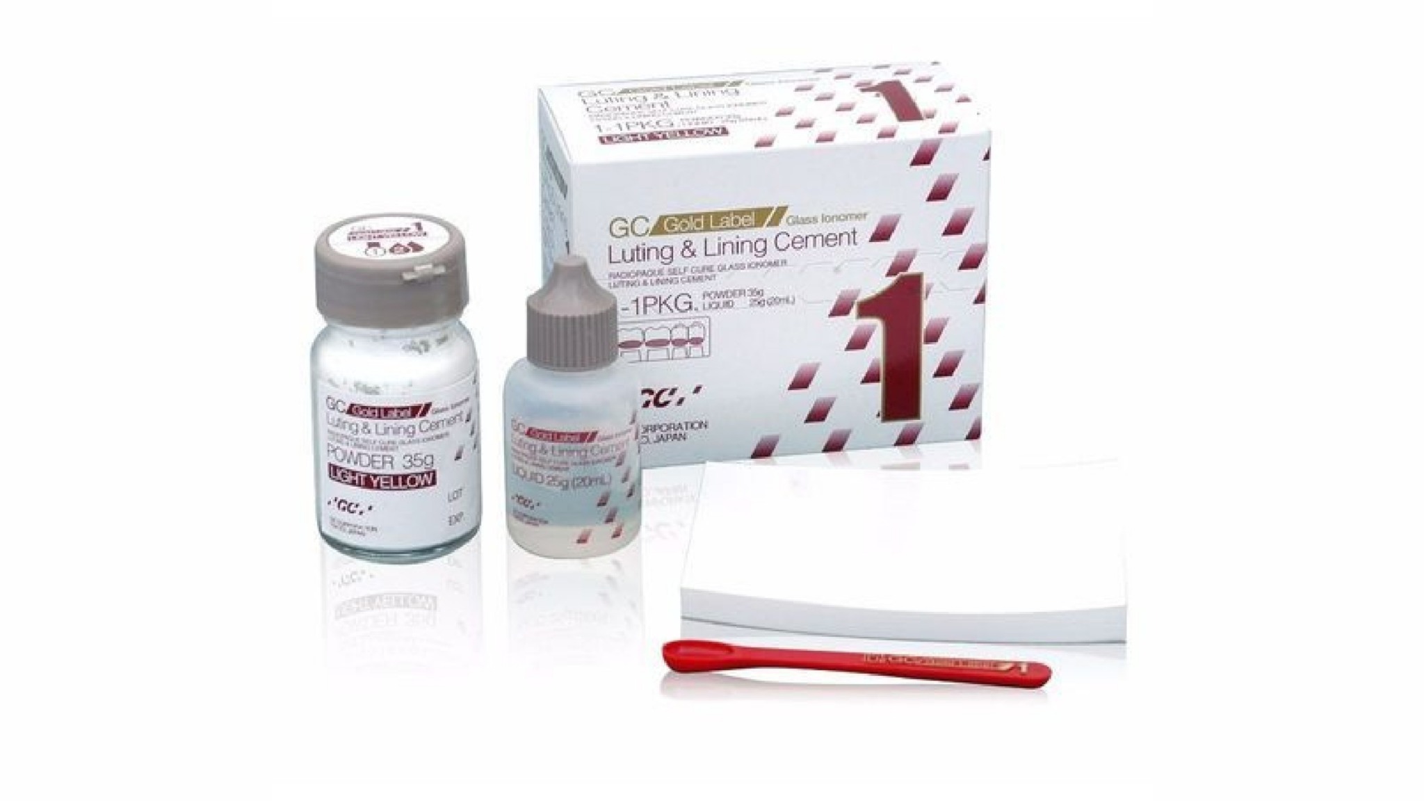 GC Gold Label 1 glass ionomer luting and lining cement