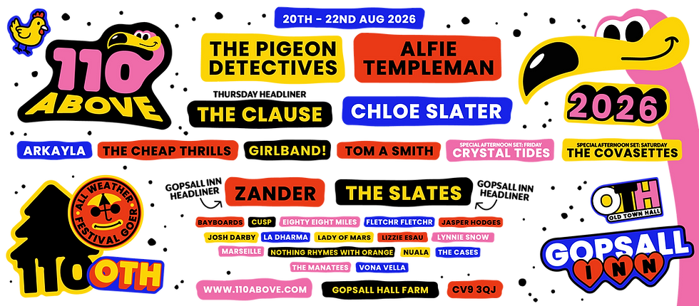 110 Above 2026 Lineup