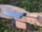 Santoku artisanal gauche