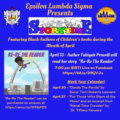 Epsilon Lambda Sigma Alumnae Chapter Presents “Storytime”