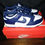Thumbnail: Nk dunks low navy blue white size 13.5 c