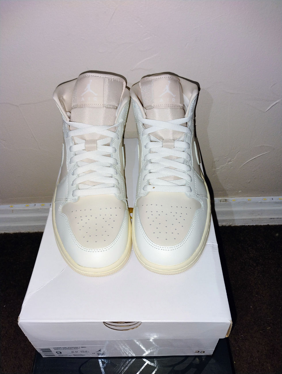 Thumbnail: Air Jordan 1 Mid Legend Light Brown/Muslin/Sail W12 M 10.5