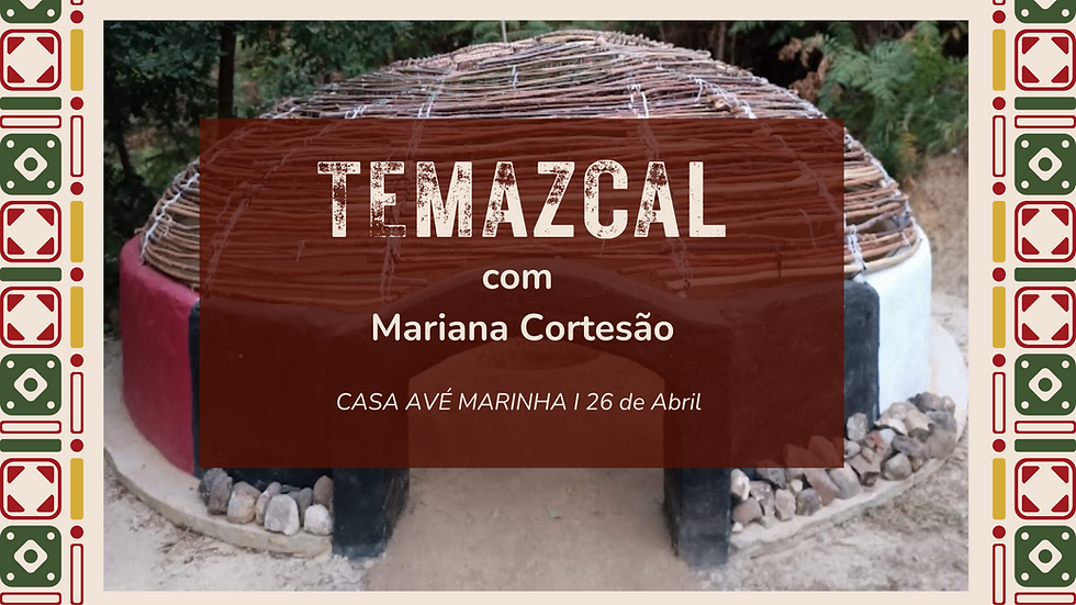 Temazcal com Mariana Cortesão