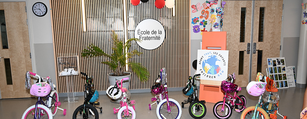 7 bikes donated by AtkinsRéalis