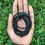 Thumbnail: Obsidian beaded bracelet