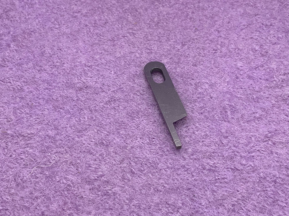 Thumbnail: Upper knife for overlock machines Brother and Husqvarna Viking Orginal