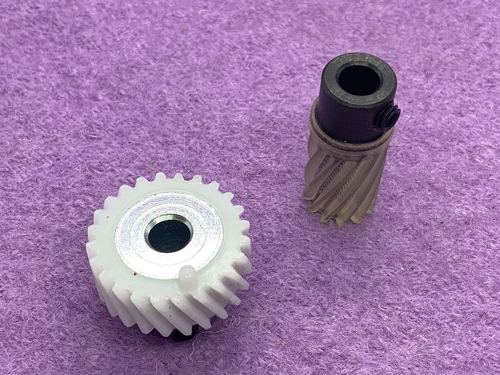 Thumbnail: Gear pair for Singer suitable for Singer transport control