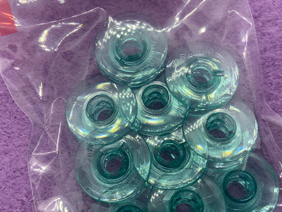Thumbnail: 10 bobbins for Husqvarna Scandinavia, Freesia, Romeo, Rosa, Lilly. 10