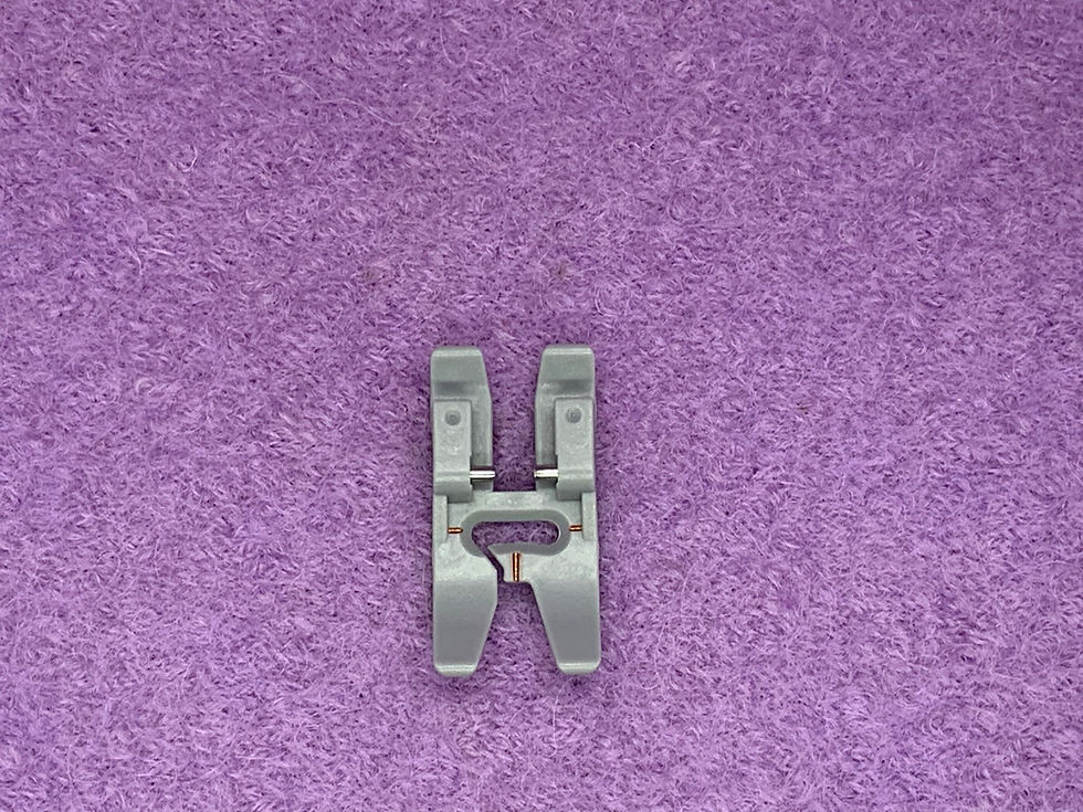 Thumbnail: Teflon foot for Pfaff sewing machines (for IDT system)