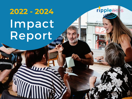 a cover image for the impact report blog