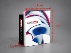 LEDUP COUNTER MAX – mobile Bartheke mit hinterleuchteter Frontgrafik