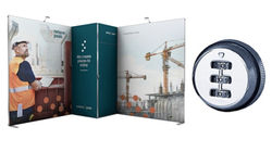 Expolinc Classic Frame abschließbare Messekabine – Kohlschein-Messe.de