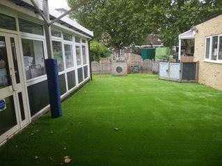 Synthetic Grass for School in Bermondsey, London