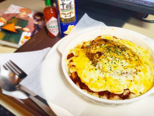 インターネットカフェ「コローレ」の絶品フードメニュー!~ハンバーグドリア~