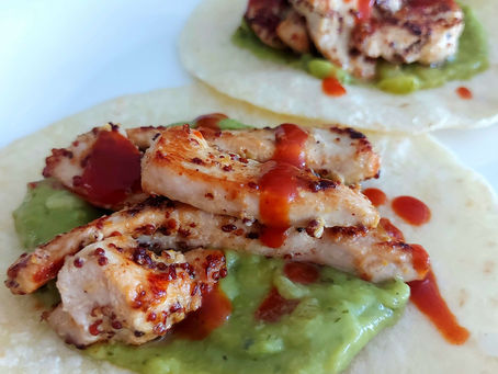 Chicken Fajitas with gluten free Tortillas 😋
