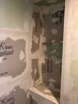 Tub Drywall