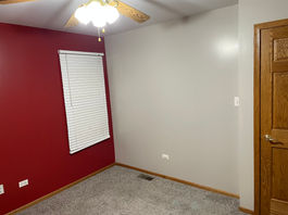 Gray & Red Wall Paint
