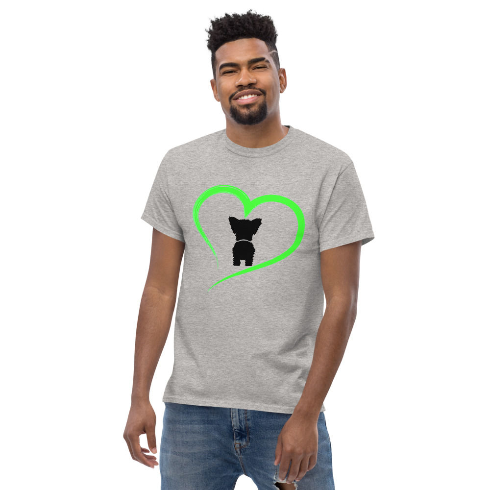 Men's heavyweight tee LOVE YORKIE