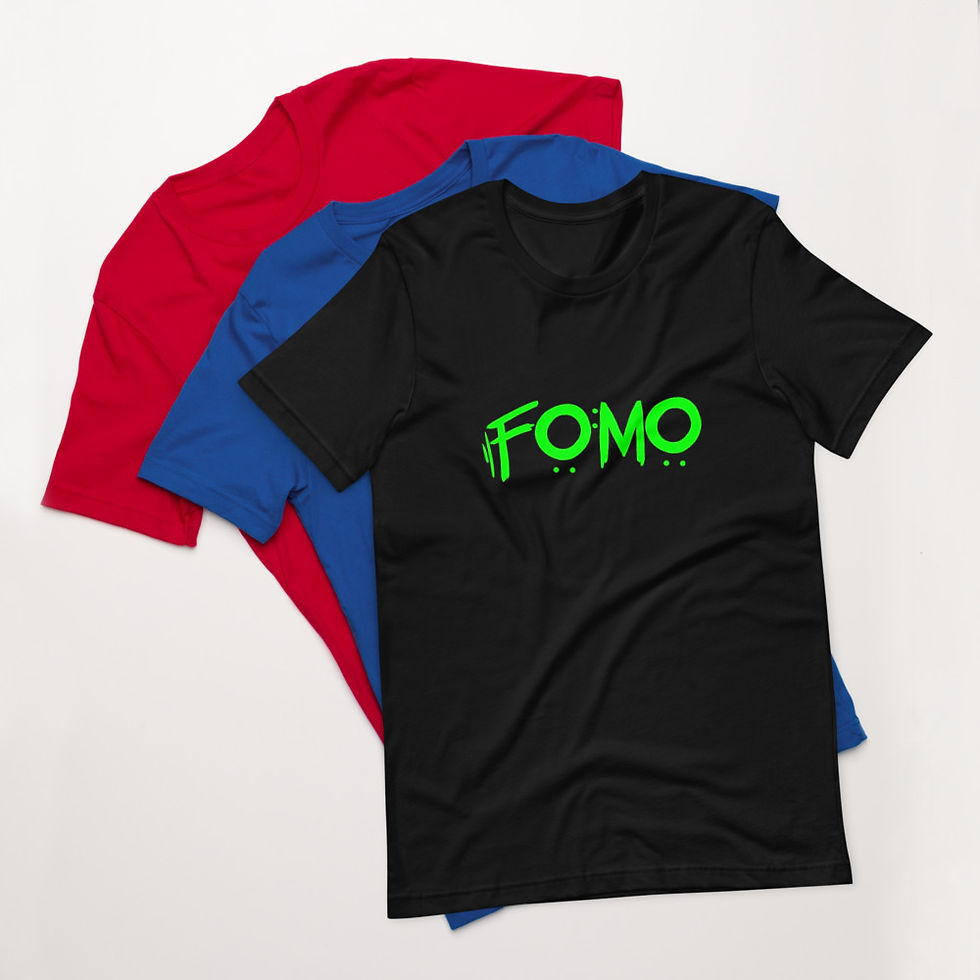 Thumbnail: Short-Sleeve Unisex T-Shirt -FOMO