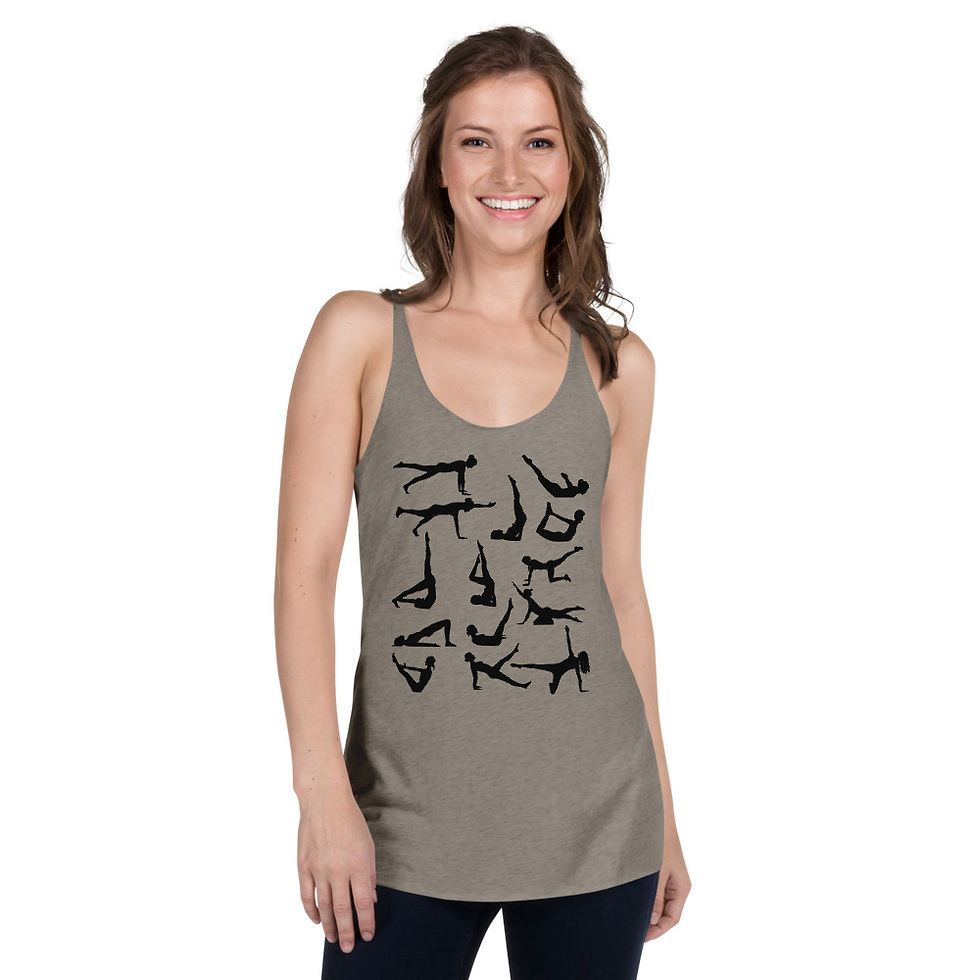 Women's Racerback Tank - LOVE PILATES
