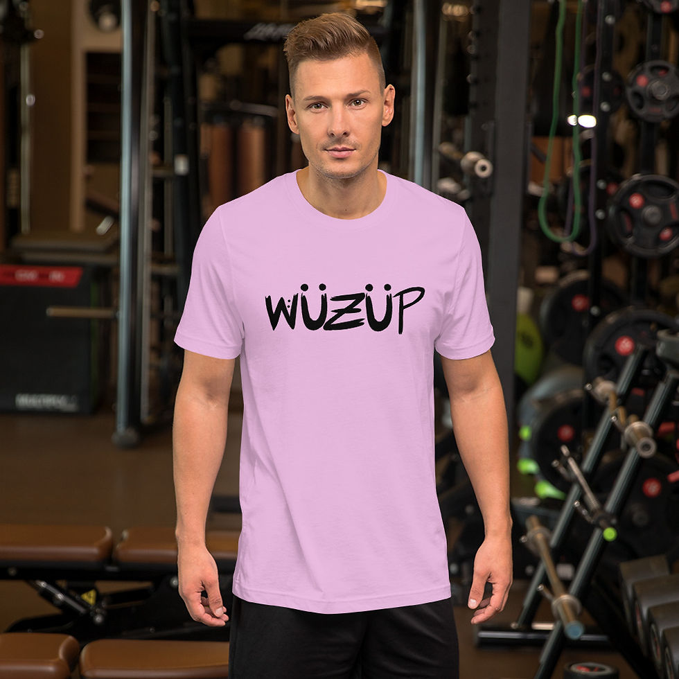 Thumbnail: Short-Sleeve Unisex T-Shirt - WUZUP 