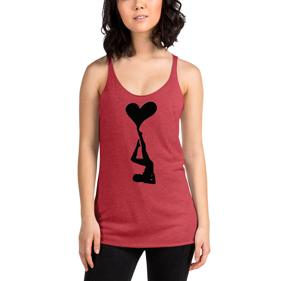 Thumbnail: Women's Racerback Tank - LOVE PILATES