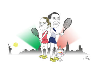 US Open: an italian job