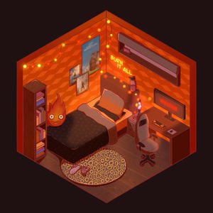 Isometric Room Design