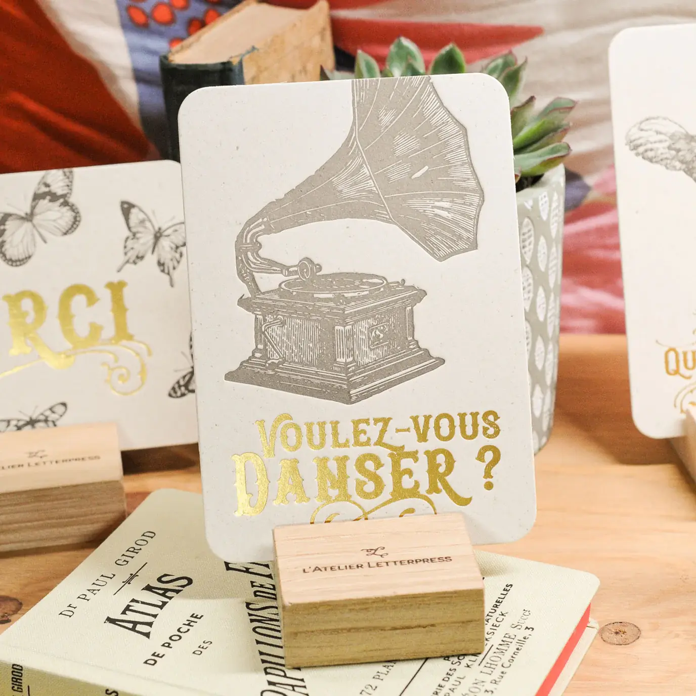 Vintage kártya | Voulez-vous danser?