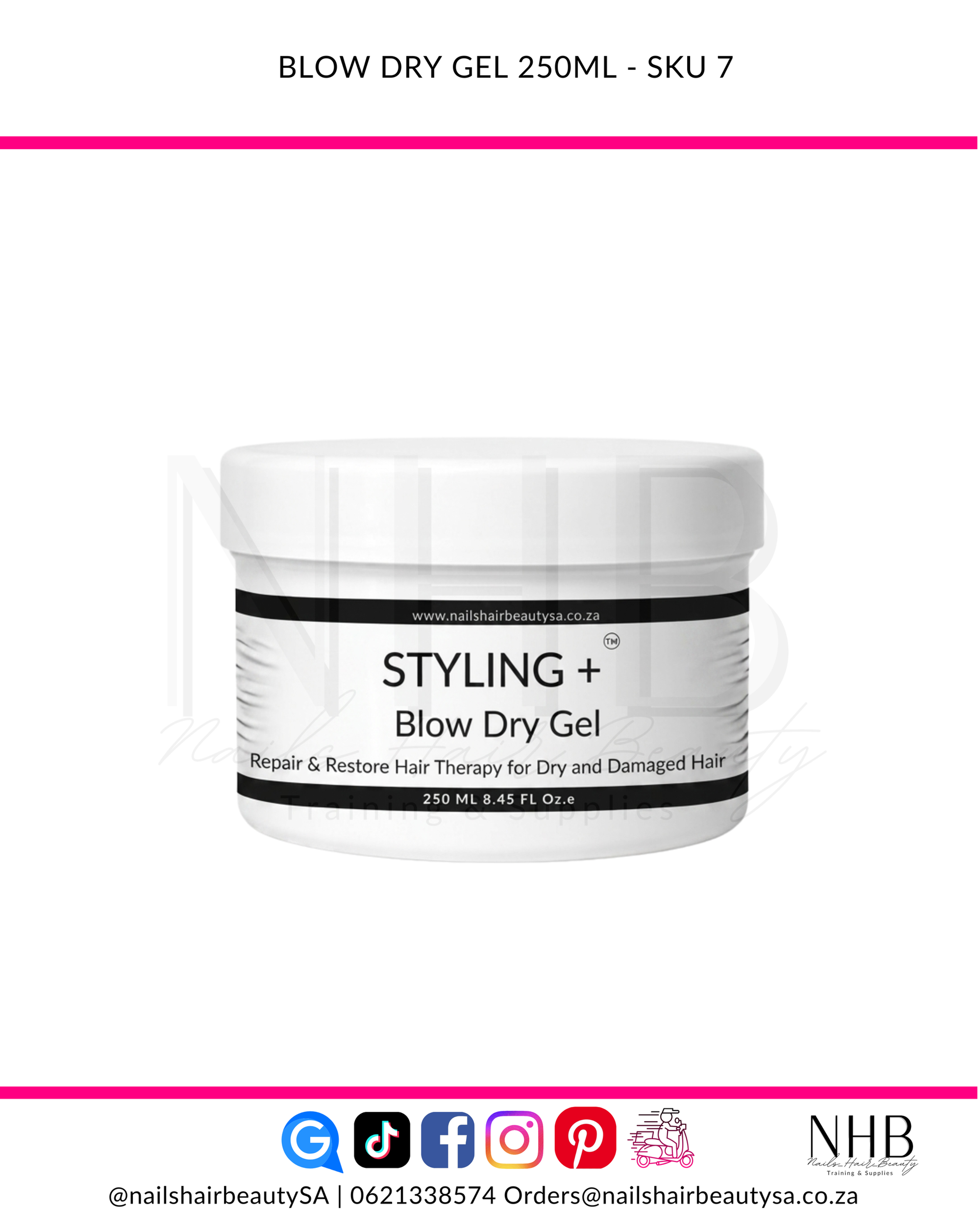 STYLING+ Blow Dry Gel
