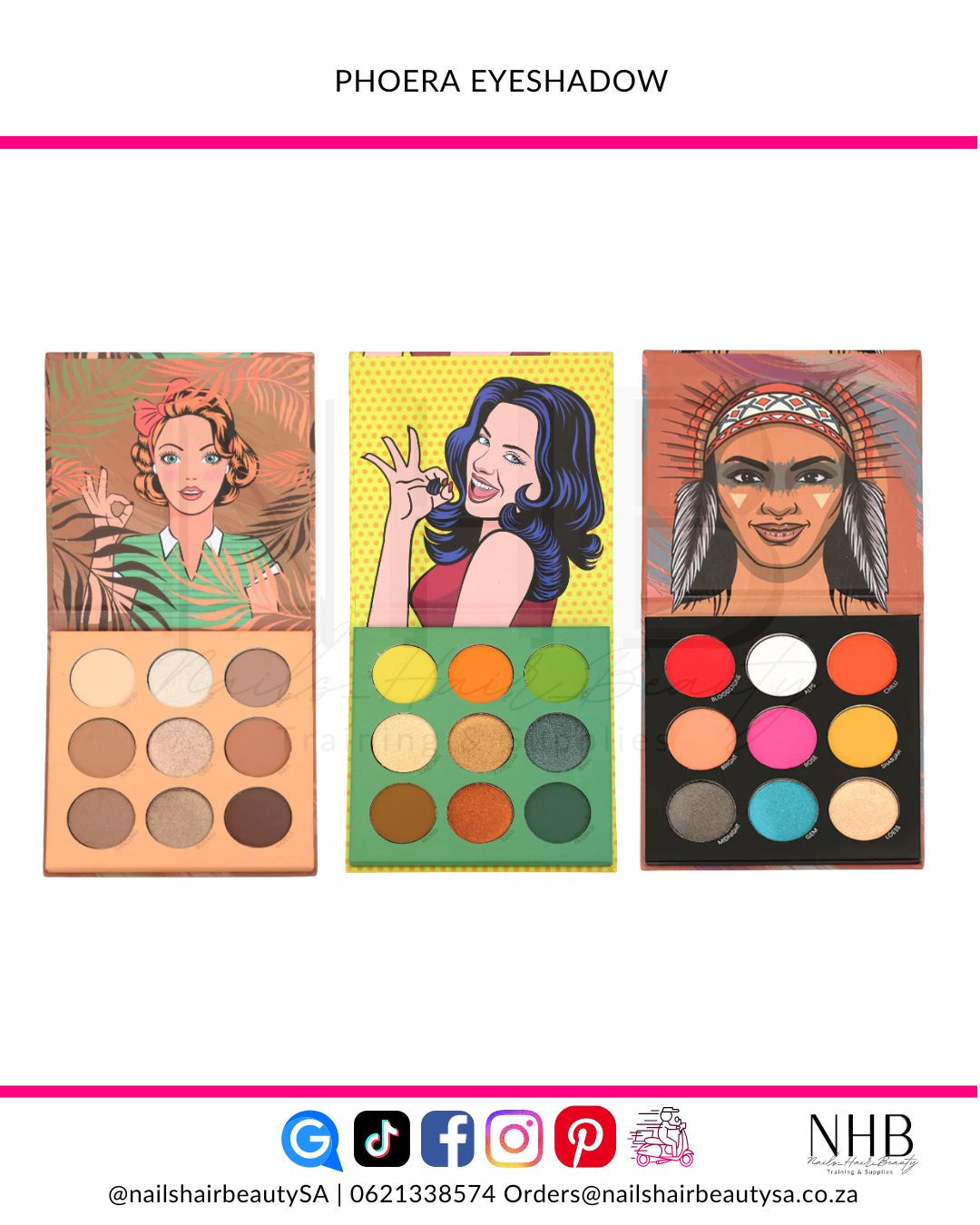 PHOERA Eyeshadow pallet