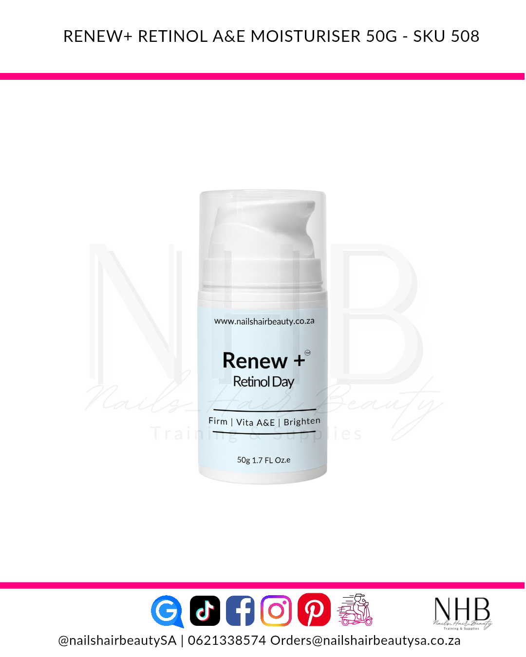 RENEW+ Retinol A&E Moisturiser