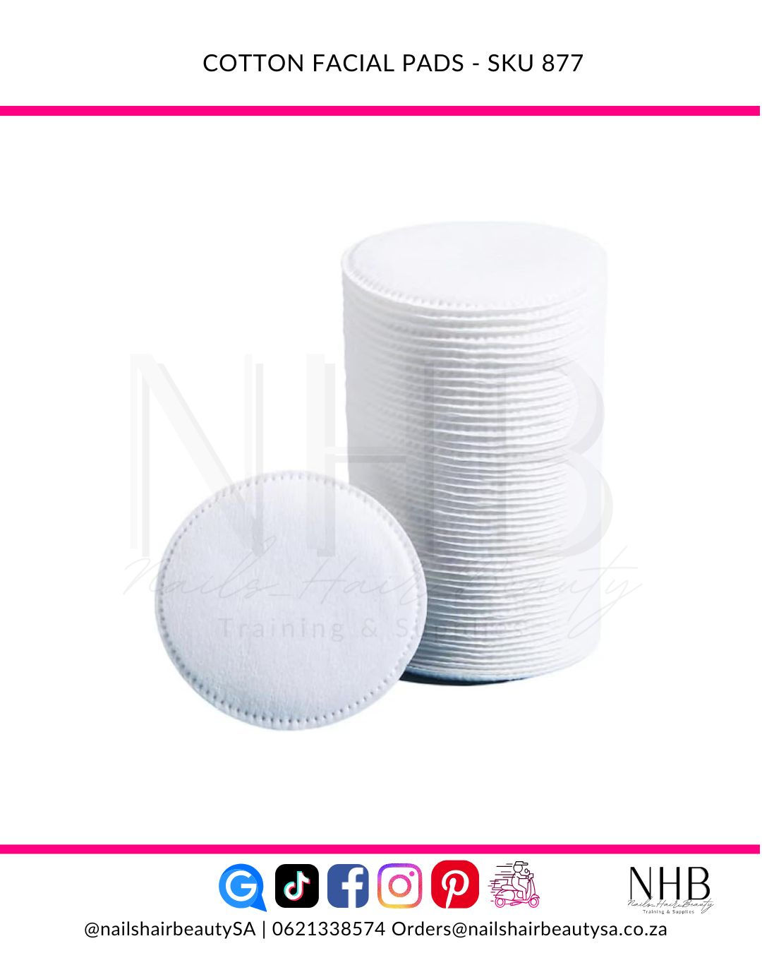 Cotton Facial pads (80pcs)