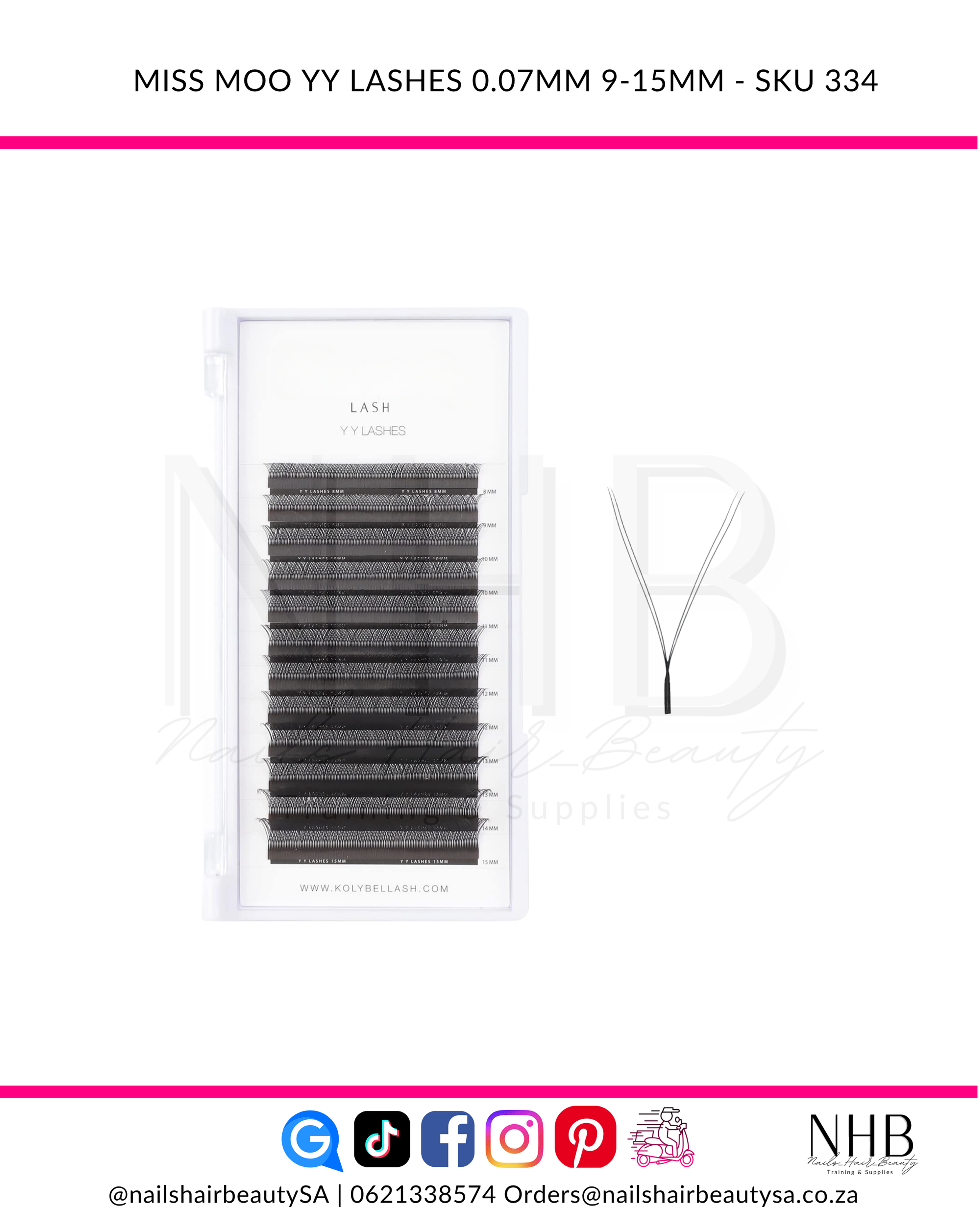 Miss Moo YY Lashes 0.07mm 9-15mm