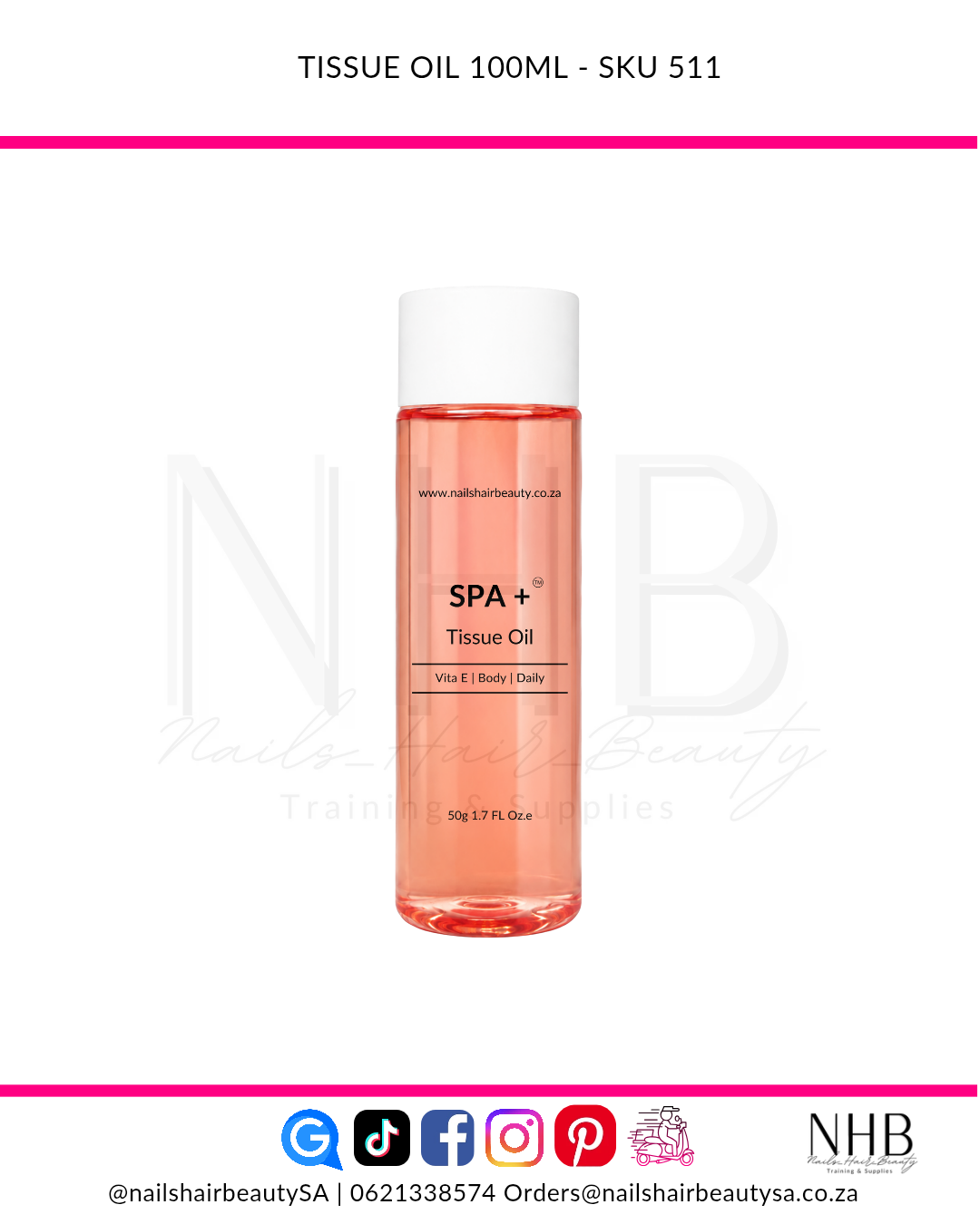 FIRM+ Tissue oil 100ml