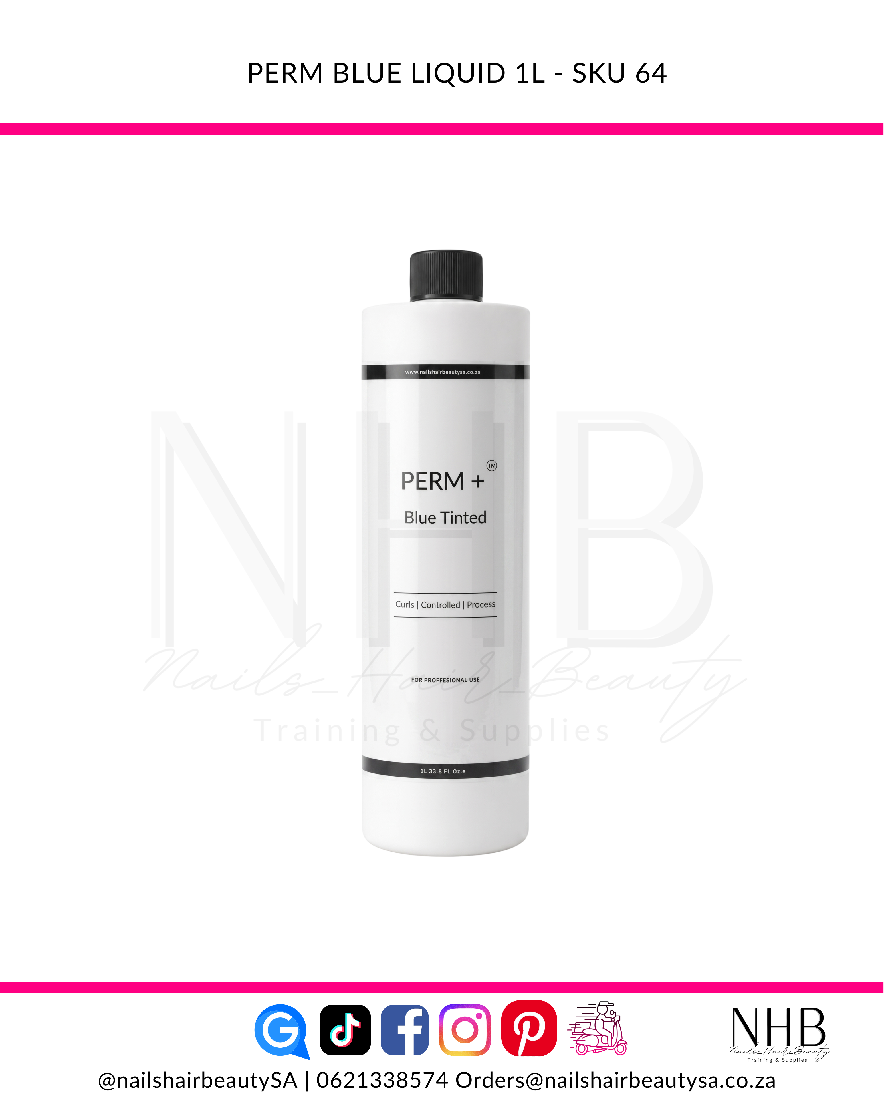 Perm Blue Liquid 1L