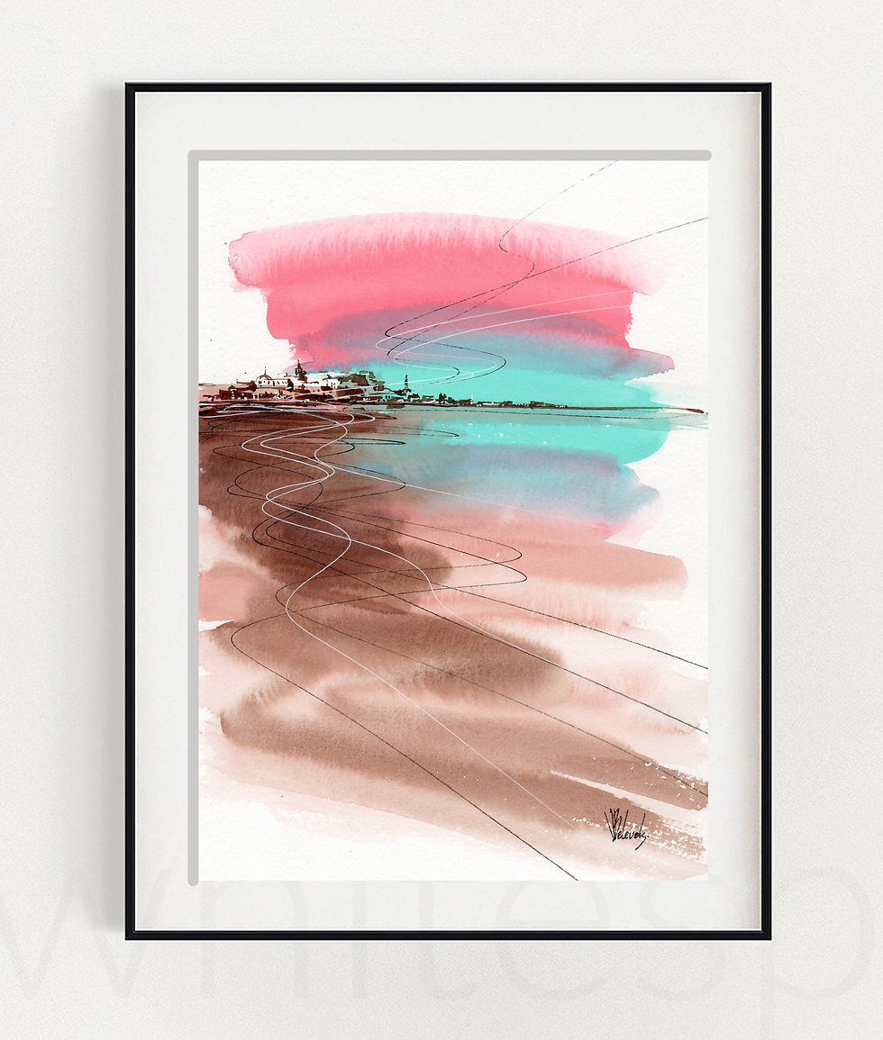 abstract-landscape-pink-sky