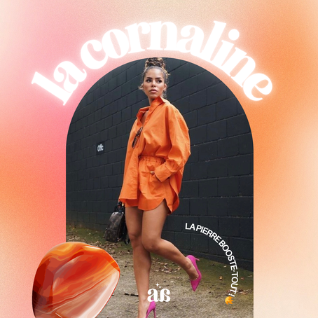 🌟 Cornaline : La pierre énergisante pour un quotidien boosté ! 🔥