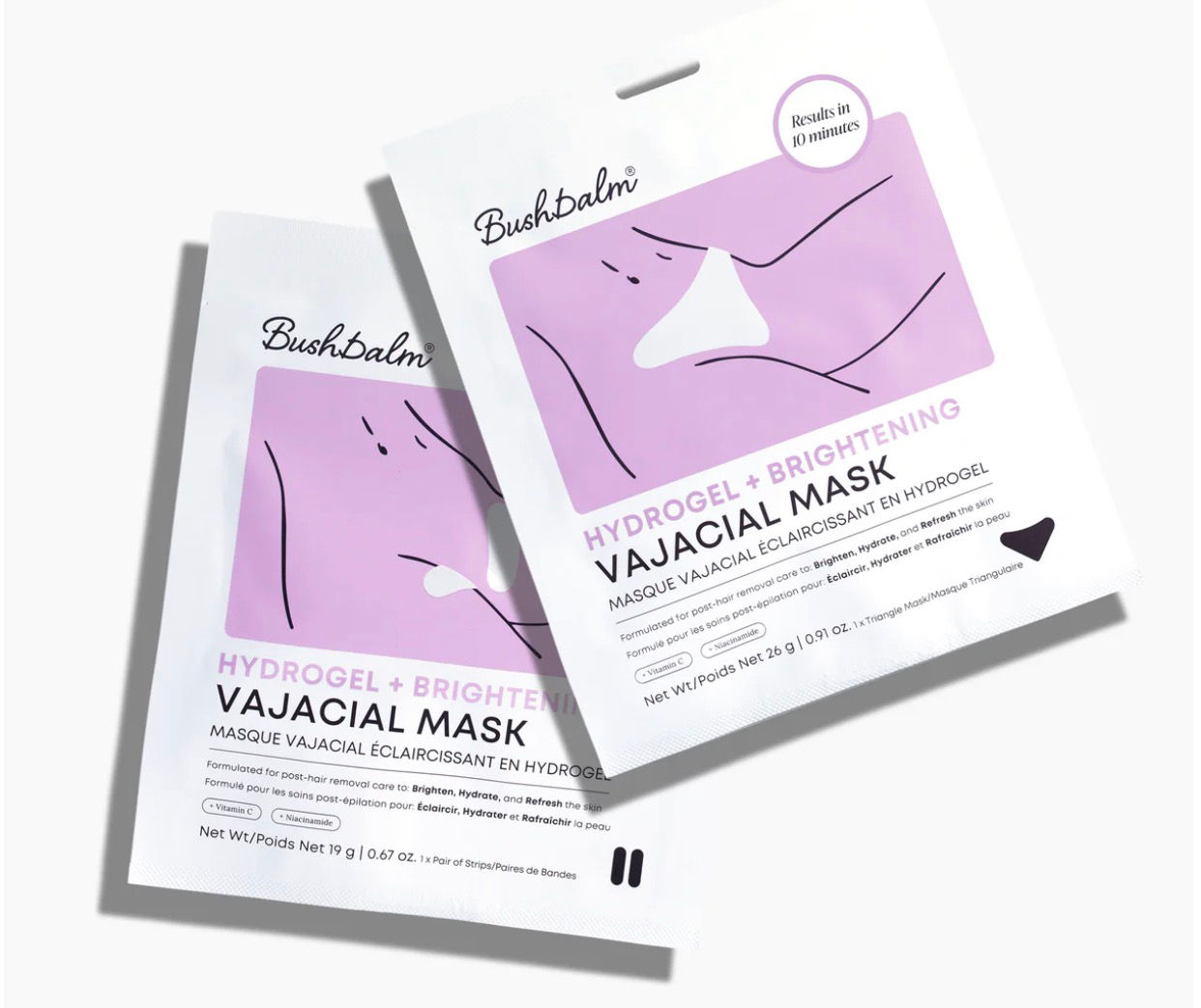 Bushbalm Vajacial Hydrogel + Brightening Mask
