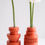 Miniature : Duo de Vases Totem - Orange