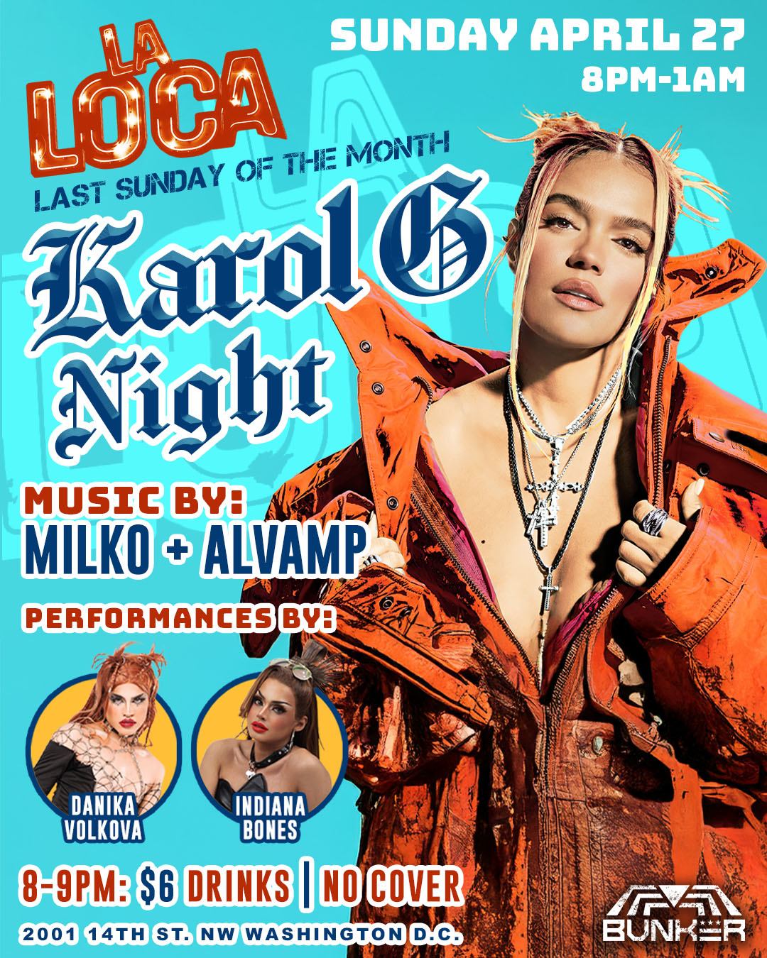 La Loca: Karol G Night w/ Milko & ALVAMP