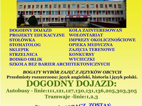 Oferta edukacyjna IX Liceum Ogólnokształcącego z Oddziałami Integracyjnymi w Olsztynie.