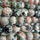 Thumbnail: Dendritic Rhodochrosite Polished Round Beads